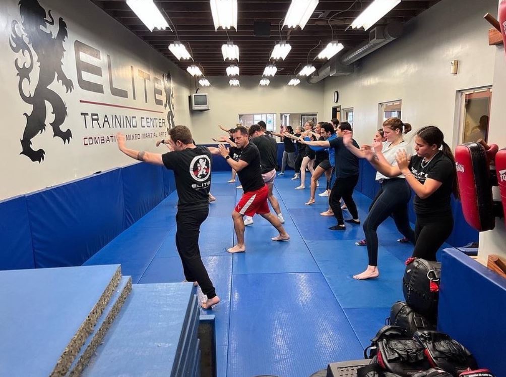 martial arts training gym in California