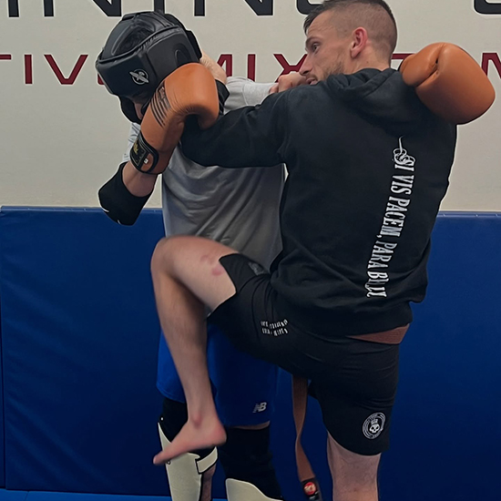 teaching mma at redondo beach gym